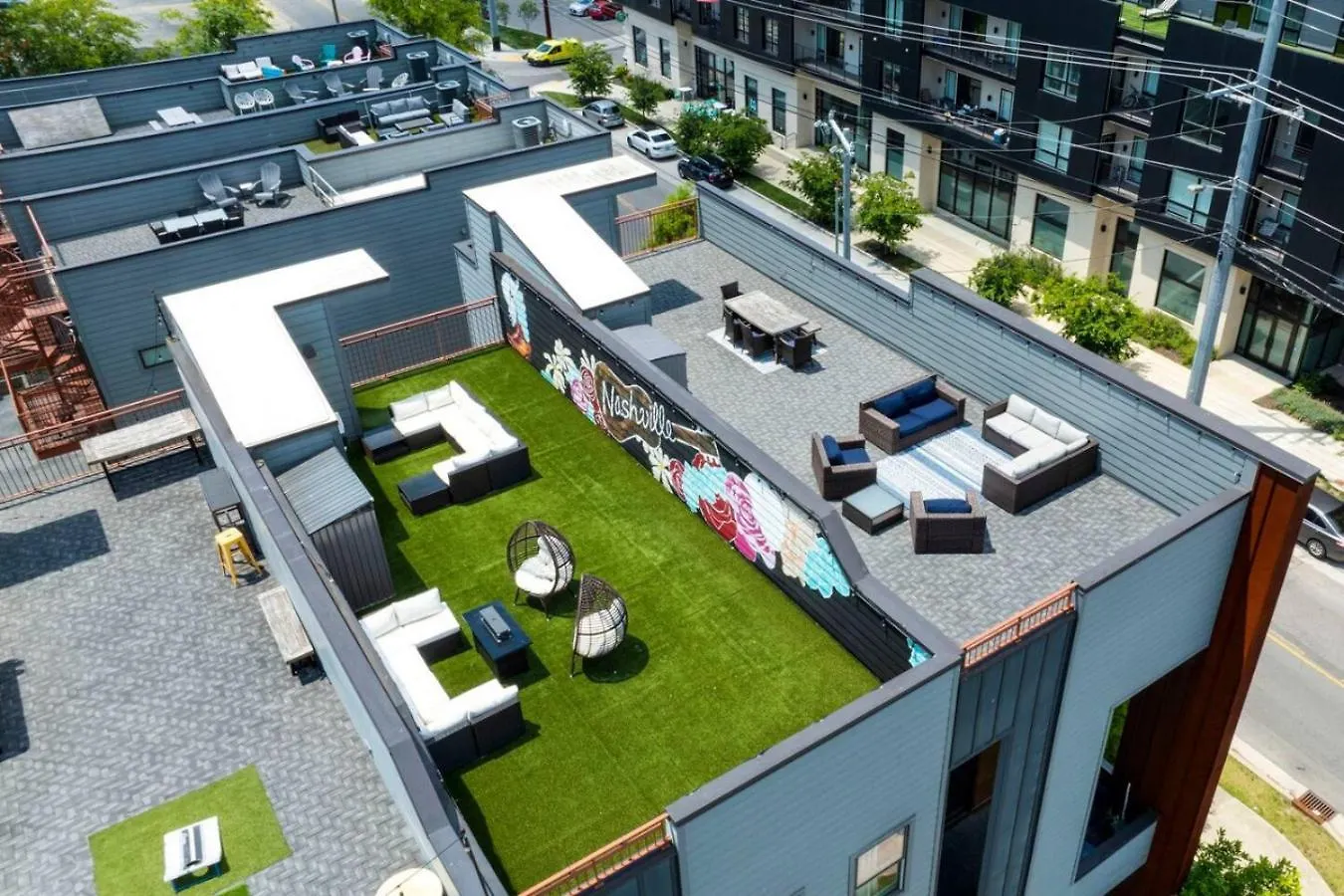 Luxury Double Townhomes With Two Huge Sky Rooftops Nashville 0*,  ABD